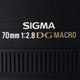 Sigma  70mm 1:2.8 EX DG MACRO
